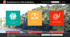 Desktop Screenshot of lapobladebenifassa.es