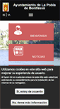 Mobile Screenshot of lapobladebenifassa.es