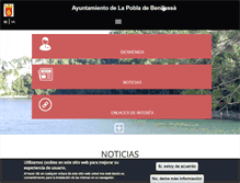 Tablet Screenshot of lapobladebenifassa.es